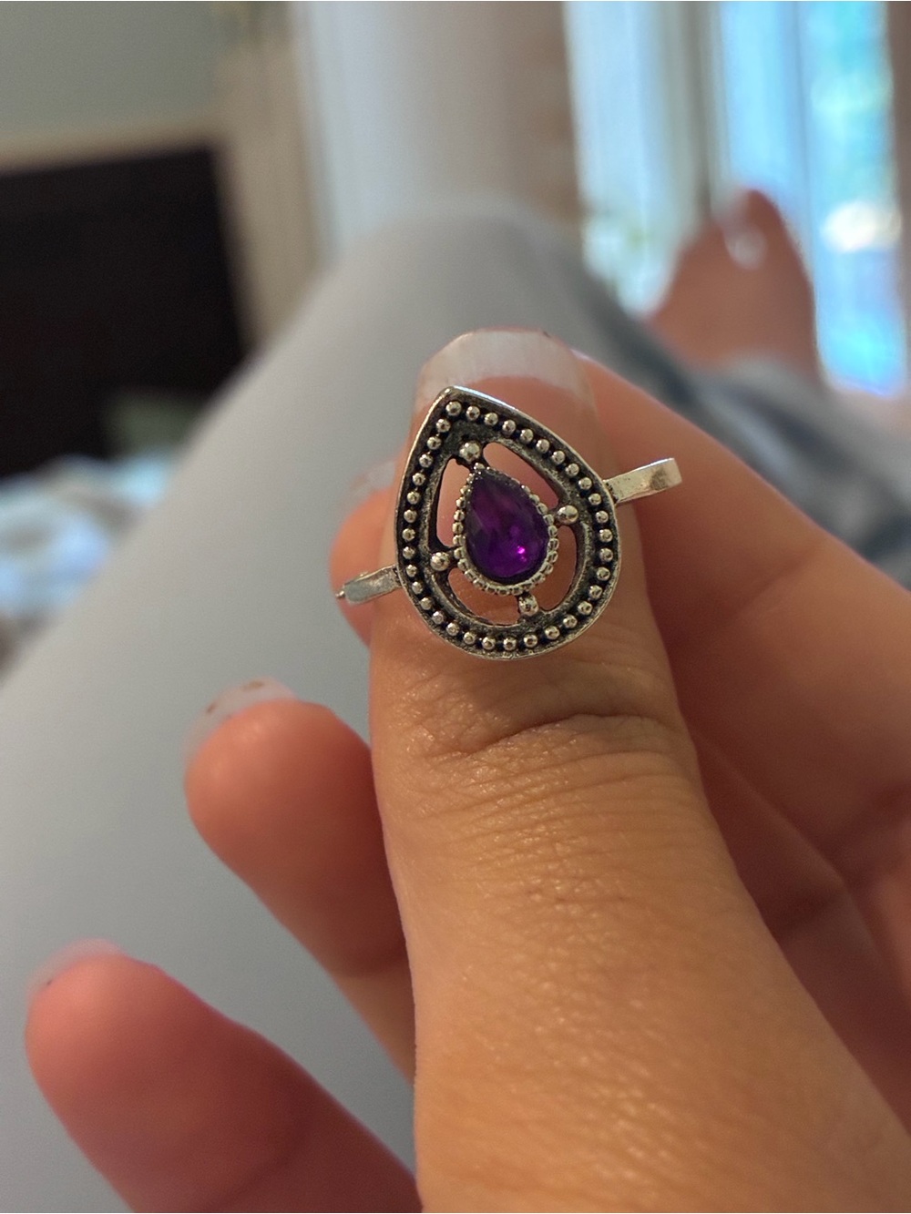 Boho-Style Tribal Balinese Silver Ring